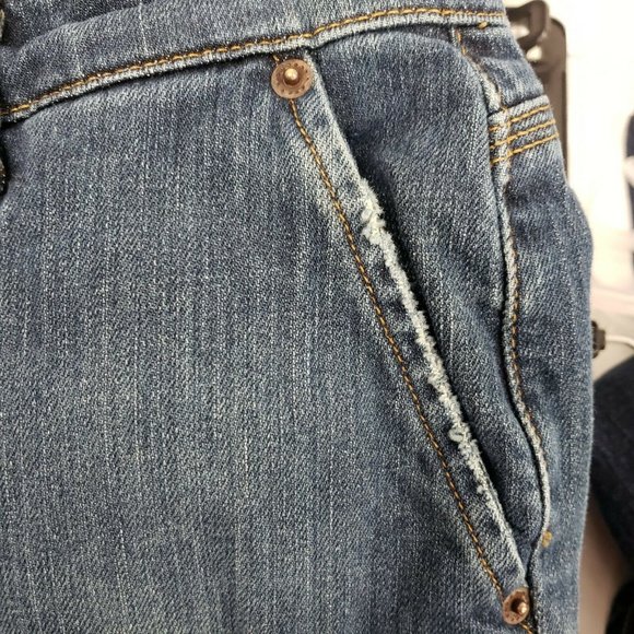 Bella Elemento Distressed Look Jeans Women Size 8 - Picture 5 of 8